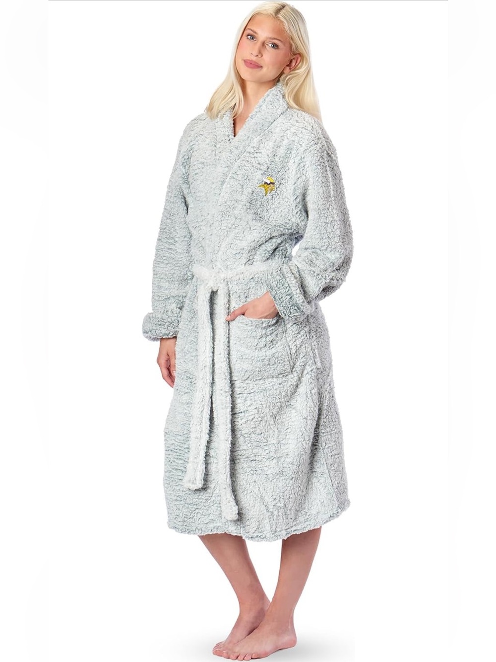 New NFL Minnesota Vikings Sherpa Robe